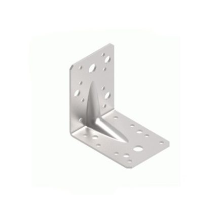 Spevnený rohový spojovací prvok 105x105x90 2,5 mm
