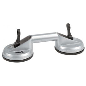 VOREL Svorka na sklo dvojitá hliníková 2 x 115 mm 70 kg VOREL Svorka na sklo dvojitá hliníková 2 x 115 mm 70 kg