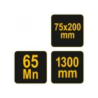 VOREL Betónový škrabák 75 x 200 x 1300 mm