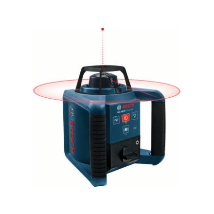 Rotačný laser BOSCH GRL 250 HV + diaľkové ovládanie RC 1