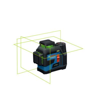 BOSCH Kombinovaný laser na batérie GLL 12V-100-33 CG IP 65 (1 x 2,0 Ah batéria+nabíjačka+LB10 držiak) v L-BOXX 136