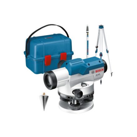 BOSCH Optický nivelátor GOL 26 D + BT 160 Statív + GR 500 Meracie pravítko