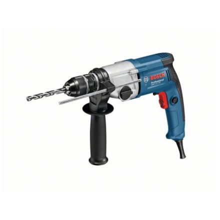 BOSCH Vŕtačka 2-rýchlostná GBM 13-2 RE s rýchloupínacím skľučovadlom / 750 W