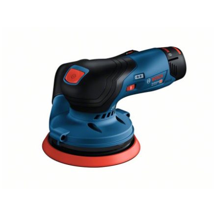 BOSCH Akumulátorová vibračná brúska 125 mm GEX 12V-125 v kartónovej krabici (bez batérie a nabíjačky)
