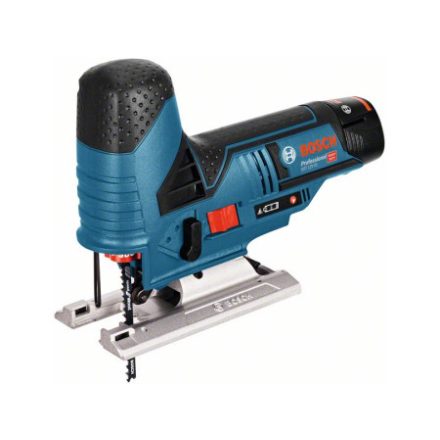 BOSCH Akumulátorová priamočiara píla GST 12V-70 s rukoväťou, v L-Boxx (2 x 3,0 Ah batérie + rýchlonabíjačka)