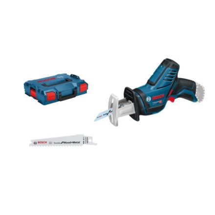 BOSCH Akumulátorová priamočiara píla GSA 12V-14 v kartónovej krabici (bez batérie a nabíjačky)