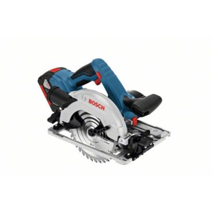BOSCH Akumulátorová kotúčová píla GKS 18V-57 G s brzdou motora, v L-Boxx (165 mm x 20 mm) (bez akumulátora a nabíjačky)