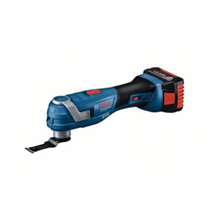 BOSCH Akumulátorový multifunkčný stroj GOP 185-LI v kufri s regulátorom (1 x 4,0 Ah batéria + nabíjačka + príslušenstvo