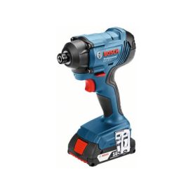 BOSCH Akumulátorový rázový uťahovák GDR 180-LI v kufri (2 x 2,0 Ah batérie + rýchlonabíjačka) 160 Nm   BOSCH Akumulátorový rázový uťahovák GDR 180-LI v kufri (2 x 2,0 Ah batérie + rýchlonabíjačka) 160 Nm