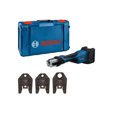 BOSCH Bezdrôtová rotujúca lisovacia súprava 360° GPT 18V-32 U set (Bez batérie a nabíjačky)