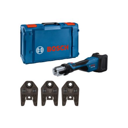 BOSCH Akumulátorová rotačná lisovacia mašina 360° GPT 18V-32 TH set (Bez batérie a nabíjačky)