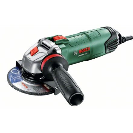 BOSCH Uhlová brúska 125 mm PWS 850-125 / 850 W + diamantový rezací kotúč