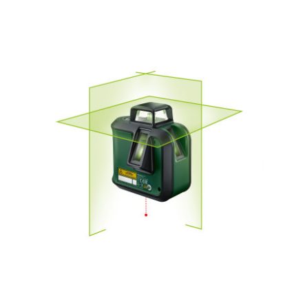 BOSCH Krížový laser na vyrovnávanie zelenej farby AdvancedLevel 360