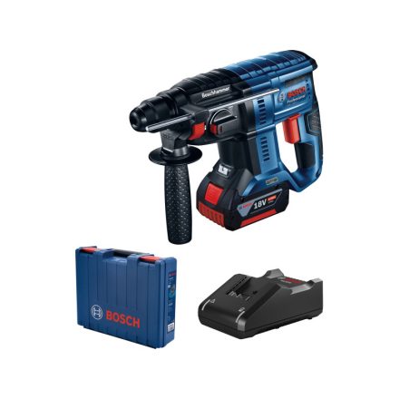 BOSCH Aku vŕtačka s príklepom GBH 180-LI SDS-Plus v kufri (1 x 4,0 Ah batéria + rýchlonabíjačka)