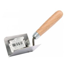 VOREL Murárska lyžica rohová vnútorná inox 80/60/60 VOREL Murárska lyžica rohová vnútorná inox 80/60/60