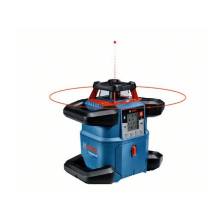 Rotačný laser BOSCH GRL 600 CHV (1 x 4,0 Ah ProCore) + laserový prijímač LR 60 + držiak RB 60 + diaľkový smer RC 6