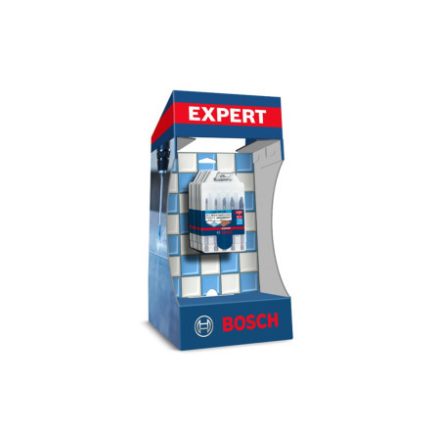 BOSCH EXPERT HEX-9 Súprava vrtákov na dlaždice, 5 dielna (6 kusov) v stojanu na pult