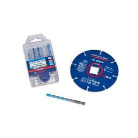 BOSCH EXPERT Sada univerzálnych vŕtacích hriadelov 5 dielna + 125 mm multi rezací kotúč X-LOCK   BOSCH EXPERT Sada univerzálnych vŕtacích hriadelov 5 dielna + 125 mm multi rezací kotúč X-LOCK