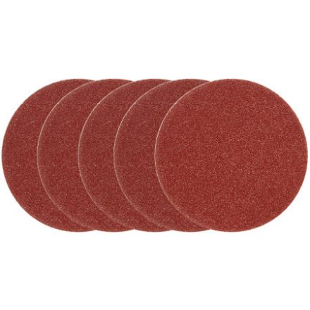 VOREL kotúč na suchý zips 125 mm / P100 (5 ks)
