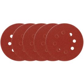VOREL kotúč na suchý zips 125 mm / P120 8 otvorov (5 ks) VOREL kotúč na suchý zips 125 mm / P120 8 otvorov (5 ks)