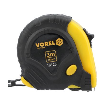 VOREL Zvinovací meter 3 mx 16 mm pogumovaný