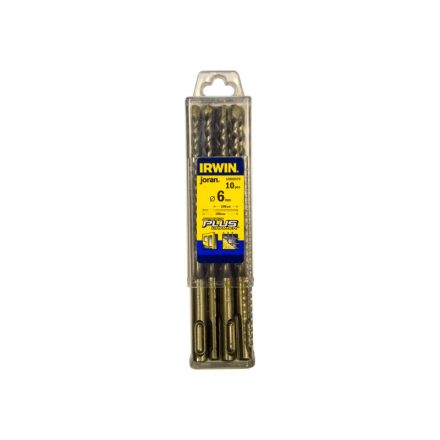 IRWIN skalný vrták 6 x 160/100 mm SDS-Plus (10 ks)