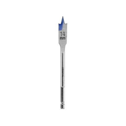 IRWIN Plochý vrták do dreva 14 x 152 mm bit Modrá drážka 4x