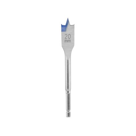IRWIN Plochý vrták do dreva 20 x 152 mm bit Modrá drážka 4x