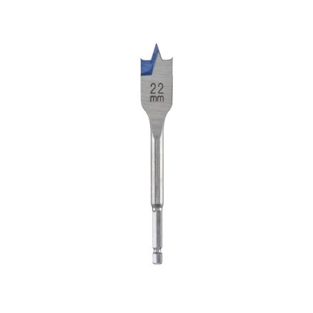 IRWIN Plochý vrták do dreva 22 x 152 mm bit Modrá drážka 4x