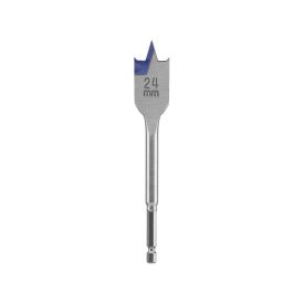 IRWIN Plochý vrták do dreva 24 x 152 mm bit Modrá drážka 4x   IRWIN Plochý vrták do dreva 24 x 152 mm bit Modrá drážka 4x