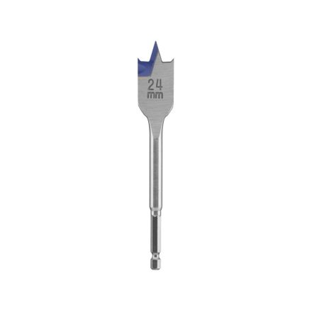 IRWIN Plochý vrták do dreva 24 x 152 mm bit Modrá drážka 4x
