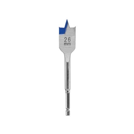 IRWIN Plochý vrták do dreva 26 x 152 mm bit Modrá drážka 4x