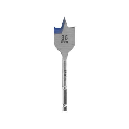 IRWIN Plochý vrták do dreva 35 x 152 mm bit Modrá drážka 4x