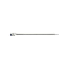 IRWIN Plochý vrták do dreva 6 x 400 mm bit Modrá drážka 4x   IRWIN Plochý vrták do dreva 6 x 400 mm bit Modrá drážka 4x