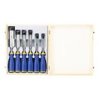 Sada sekáčov IRWIN Marples Wood so 6-dielnou mäkkou rukoväťou (6-10-15-20-25-35 mm)