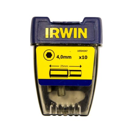 IRWIN bitový šesťhran 4 x 25 mm (10 ks)