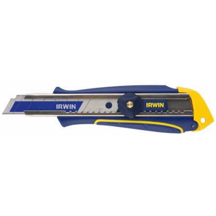 IRWIN Nôž s lámavou čepeľou s 18 mm kovovou koľajnicou, skrutkovacia bimetalová čepeľ