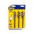 IRWIN Sada vrtákov do dreva 3-dielna 230 mm bit Blue Groove Power (20-22-25 mm)