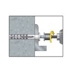 CELO MFR SB hmoždinka so zápustnou hlavou so šesťhrannou hlavou integrovanou podložkou 10 x 80 mm (4 ks/c