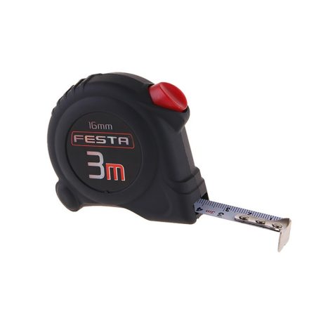 FESTA Zvinovací meter 3 x 16 mm, pogumovaný