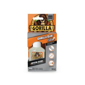 GORILLA Vodeodolné krištáľovo čisté lepidlo 50 ml D4 GORILLA Vodeodolné krištáľovo čisté lepidlo 50 ml D4