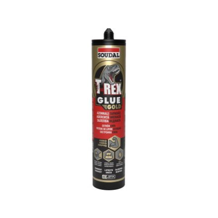 SOUDAL T-REX nagy teherbírású ragasztó GOLD 290 ml