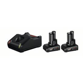 BOSCH Sada batérií GBA 12V / 2 x 6,0 Ah batéria + rýchlonabíjačka GAL 12V-40   BOSCH Sada batérií GBA 12V / 2 x 6,0 Ah batéria + rýchlonabíjačka GAL 12V-40