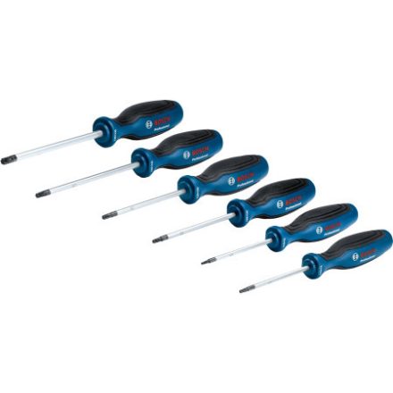 Sada skrutkovačov BOSCH Torx 6 dielov S2