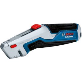 BOSCH Nôž s trapézovým čepelom, vysúvateľným čepelom, držiakom na čepele   BOSCH Nôž s trapézovým čepelom, vysúvateľným čepelom, držiakom na čepele