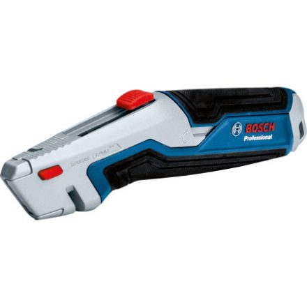 BOSCH Nôž s trapézovým čepelom, vysúvateľným čepelom, držiakom na čepele