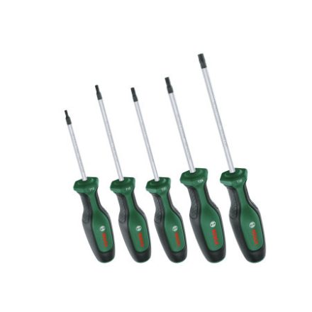 Sada skrutkovačov BOSCH Torx 5 dielov S2