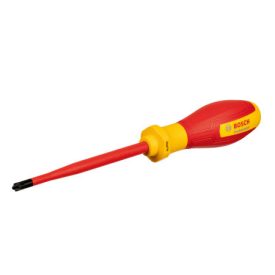 BOSCH skrutkovač SL/PZ2 x 125 mm izolovaný do 1000 V BOSCH skrutkovač SL/PZ2 x 125 mm izolovaný do 1000 V