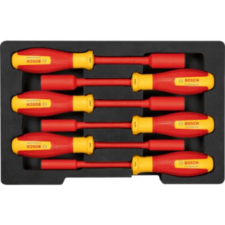 Sada skrutkovačov BOSCH 6 dielov (SW7 - 14 mm) s izoláciou do 1000 V