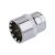 FESTA nástrčný kľúč Spline 1/4" 14 mm CrV